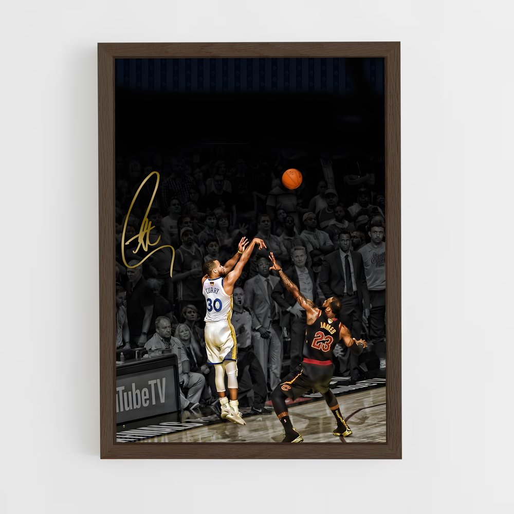 Poster Précision Divine – affiche Basketball (vue 5)
